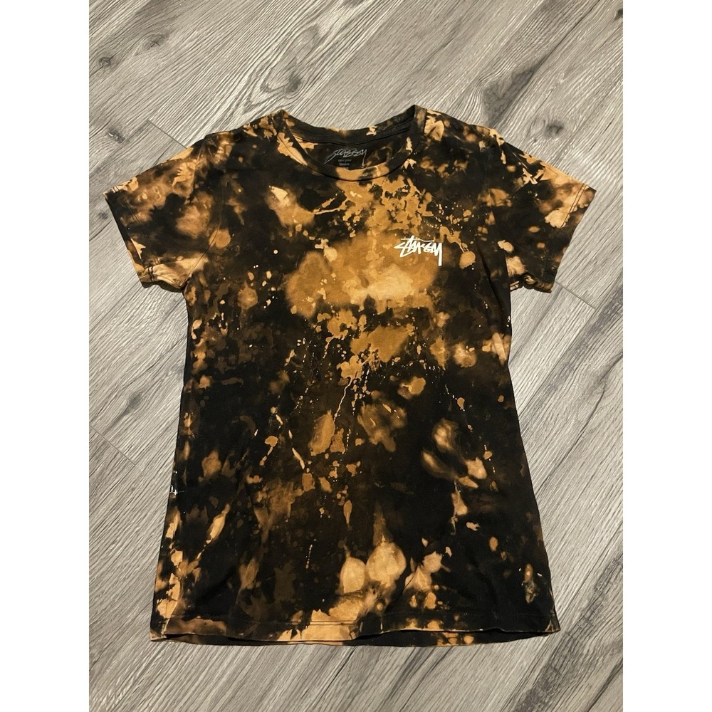 Vintage Y2k Stussy  Tie Dye Skateboard Surf‎ Reggae Surf Rydim For JAH IRIE